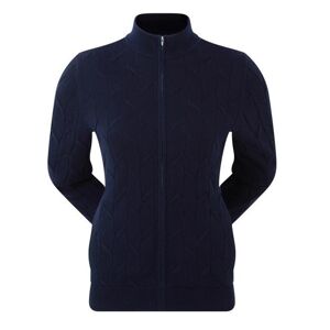 FootJoy Full-Zip Lined Damen Pullover, dunkelblau, Damen, L Image