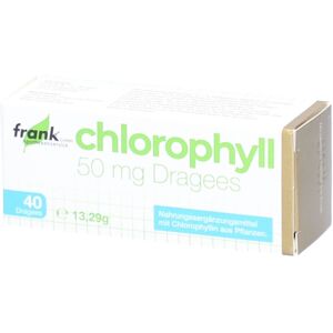 Chlorophyll 50 mg Dragées Dragees 40 St 40 St Dragees Image
