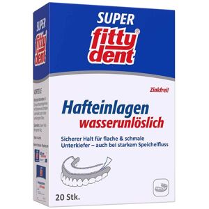 fittydent super Hafteinlagen comfort Einlagen 20 St 20 St Einlagen Image