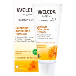 Weleda Calendula-Zahncreme - mit mineralischem Putzkörper reinigt die Zähne sanft & gründlich Zahnpasta 75 ml 75 ml Zahnpasta Image