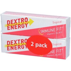Dextro Energy Tropical + 10 Vitamine Doppelpack Riegel 2x47 g 2x47 g Riegel Image