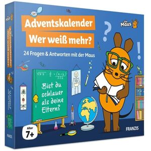 Franzis GmbH FRANZIS 67216 - Die Maus Adventskalender Wer weiß mehr? Image