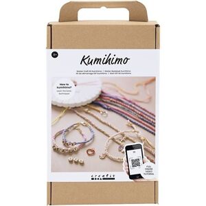 Creativ Company DIY Sets - Macramé Starter Kreativ Set, Makramee, Kumihimo, Freundschaftsarmband, Kreativ Box Image