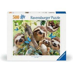 Ravensburger Verlag GmbH Erwachsenenpuzzle 500 Teile - Faultier Selfie Image