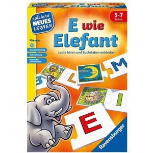 Ravensburger Verlag GmbH E wie Elefant - Kinderspiel ab 5 Jahre Image