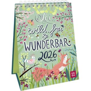 Groh Wochenkalender 2026: Sei wild, frei und wunderbar Image