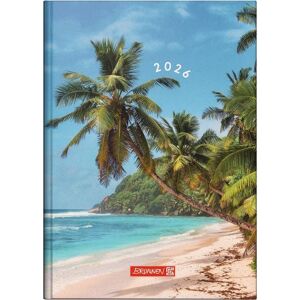 Baier & Schneider "BRUNNEN 1079515036   Buchkalender Mod. 795 2026 ""Beach""   A5, Papier" Image
