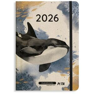 Matabooks – A5 Kalender Samaya 2026 Farbe: Ocean Blue (DE/EN) Image