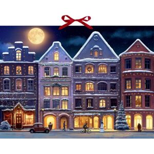 Coppenrath Verlag GmbH & Co. KG Winterstadt am Abend, Wand-Adventskalender Image