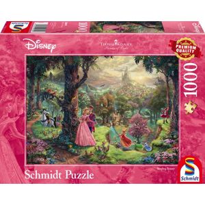 Schmidt Spiele Schmidt 59474 - Thomas Kinkade, Disney Dornröschen, Puzzle Image