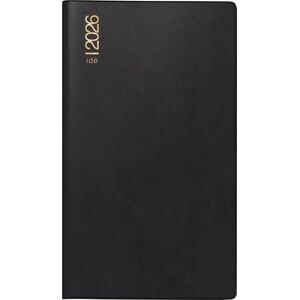 Baier & Schneider Rido/idé 7040302906   Taschenkalender Mod. TM 12 2026   A6, Kunststoff, schwarz Image
