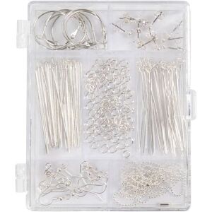 Creativ Company Starterset Schmuck, Versilbert, 1 Set Image