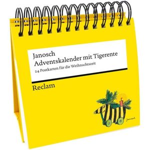 Reclam, Philipp Adventskalender mit Tigerente. 24 Postkarten für die Weihnachtszeit Image