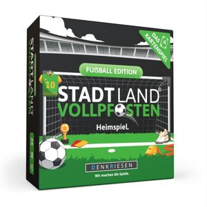 D&R Denkriesen GmbH DENKRIESEN - Stadt Land Vollpfosten® - Das Kartenspiel – FUßBALL EDITION - Heimspiel. Image