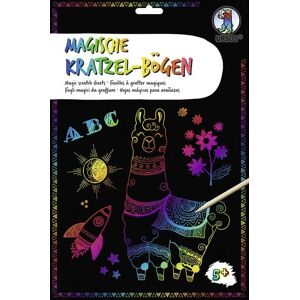 Ludwig Bähr URSUS Kinder-Bastelsets Magische Kratzel-Bögen, DIN A5 Image