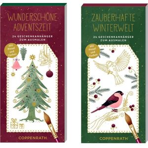 Coppenrath Kreativ-Adventskalender – Wunderschöne Adventszeit / Zauberhafte Winterwelt Image