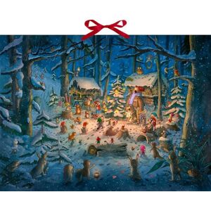 Coppenrath Wand-Adventskalender – Tierischer Chor im Winterwald Image