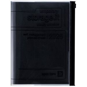 Mark's Europe MARK'S 2025/26 Taschenkalender, A5 Storage.it // Black Image