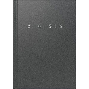 Baier & Schneider Rido/idé 7023013806   Buchkalender Mod. studioplan int. 2026   168×240 mm, Kunststoff, grau Image