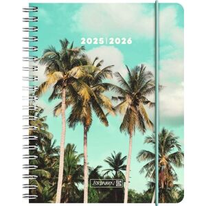 Baier & Schneider "BRUNNEN Schülerkal. 25/26 ""Tropical"", 2 S. = 1 W. A6" Image