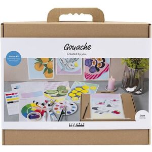Creativ Company Starter Kreativ Set Gouache, Gemälde, sortierte Farben Image