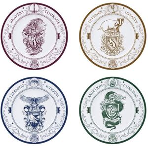 Abysse Deutschland GmbH HARRY POTTER - Set of 4 Plates - Hogwarts Houses Image