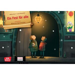 Don Bosco Ein Fest für alle. Schneinachten in der Nachtigallstraße. Kamishibai Bildkartenset Image