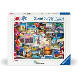 Ravensburger Verlag GmbH Erwachsenenpuzzle 500 Teile - Weltreise - Pinnwand Image