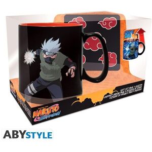 Abysse Deutschland GmbH NARUTO SHIPPUDEN Gift set Mug Heat Change + Coaster Akatsuki Image