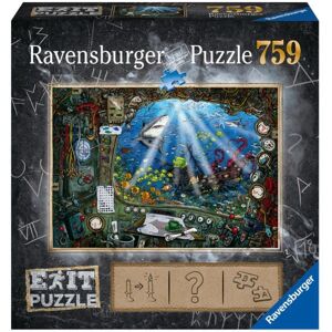 Ravensburger Verlag GmbH EXIT Puzzle Ravensburger Im U-Boot 759 Teile Image