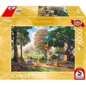 Schmidt Spiele PU6000T. Thomas Kinkade Disney, Winnie Pooh II Image