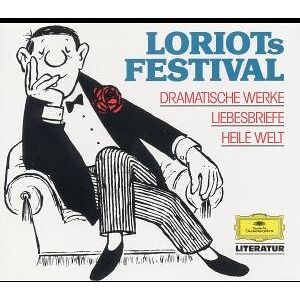 Loriot - Loriots Festival. 3 CDs. Dramatische Werke / Liebesbriefe / Heile Welt - Preis vom 18.09.2025 05:07:49 h Image