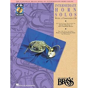 Hal Leonard Corp - Canadian Brass Book of Intermediate Horn Solos: Book/CD Pack - Preis vom 18.09.2025 05:07:49 h Image