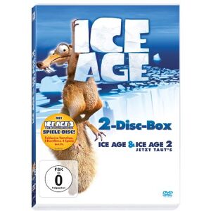 Chris Wedge - Ice Age / Ice Age 2 - Jetzt taut's (2 DVDs + Activity Disc) - Preis vom 18.09.2025 05:07:49 h Image