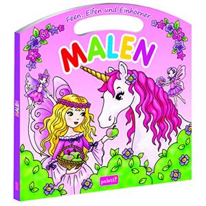 Paletti - Mein liebstes Malbuch mit Tragegriff Einhörner, Elfen und Feen - Preis vom 18.09.2025 05:07:49 h Image
