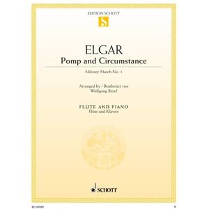 unbekannt - Pomp and Circumstance. Flöte und Klavier: Military March No. 1. op. 39/1: Military March No. 1. op. 39/1. Flöte und Klavier. - Preis vom 18.09.2025 05:07:49 h Image