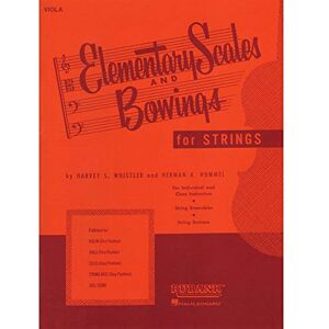 unbekannt - Elementary Scales and Bowings - Viola: First Position - Preis vom 18.09.2025 05:07:49 h Image