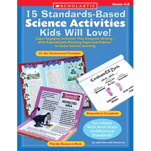 unbekannt - 15 Standards-based Science Activities Kids Will Love!: Grades 4-8 - Preis vom 18.09.2025 05:07:49 h Image