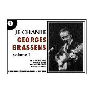 Georges Brassens - Partition : Je chante Brassens vol 1 - Preis vom 18.09.2025 05:07:49 h Image