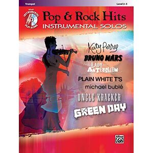 Alfred Music Publishing - Pop & Rock Hits Instrumental Solos, Trumpet, Book&CD,; Level 2-3 (Alfred's Instrumental Play-Along) - Preis vom 18.09.2025 05:07:49 h Image
