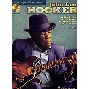 unbekannt - John Lee Hooker - Signature Guitar Licks: Lehrmaterial, CD für Gitarre (Guitar Signature Licks) - Preis vom 18.09.2025 05:07:49 h Image
