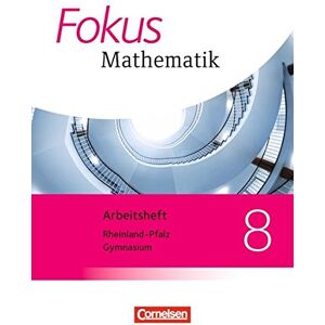 Renatus Lütticken - Fokus Mathematik - Gymnasium Rheinland-Pfalz - Neubearbeitung: 8. Schuljahr - Arbeitsheft - Preis vom 18.09.2025 05:07:49 h Image