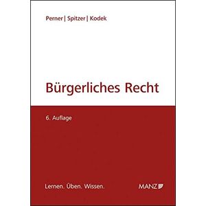 Stefan Perner - Bürgerliches Recht: Lernen - Üben - Wissen - inkl Glossar - Preis vom 18.09.2025 05:07:49 h Image