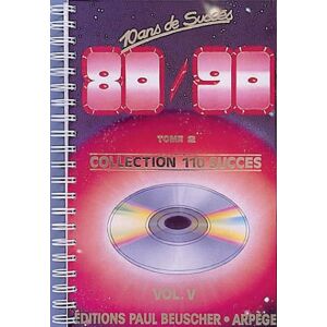 Collectif - Partition : Dix ans de succès 1980-1990, volume 2 - Preis vom 18.09.2025 05:07:49 h Image
