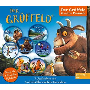 der Grüffelo - Der Grüffelo und seine Freunde - Die Original-Hörspiele zu den Filmen in einer Box - Preis vom 18.09.2025 05:07:49 h Image