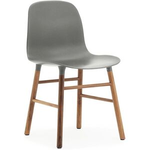 Normann Copenhagen Stuhl grau   Walnuss   Kunststoff Image