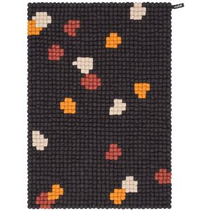 myfelt Terra Coal Filzkugelteppich eckig 160 x 230cm Image