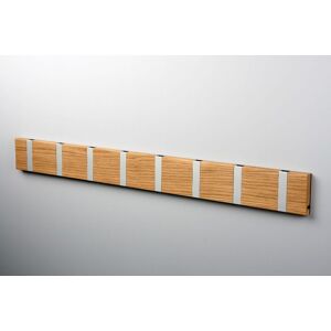 LoCa Knax 8 Wandgarderobe Eiche geölt, Haken grau Image