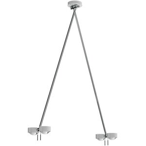 Top Light Puk Mini Ceiling Sister Twin Deckenleuchte weiß matt-chrom   ohne Abdeckung (für Nachbestellungen)   LED   125cm Image