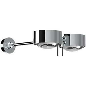 Top Light Puk Maxx Wing Twin Wandleuchte chrom   LED   30cm Image